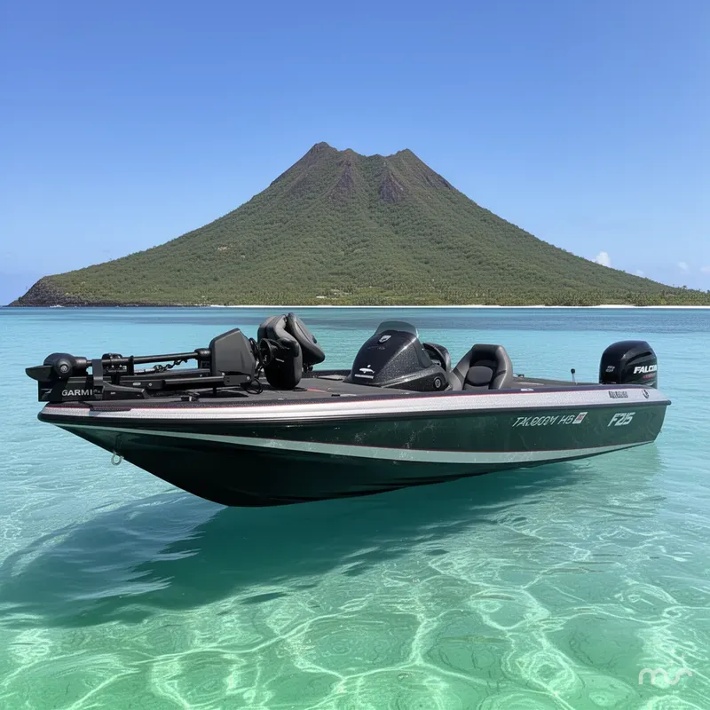 Slide: The Image of Falcon Boats F215 2019 - 2
