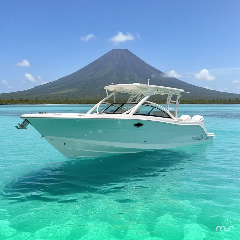 Slide: The Image of Robalo R317 Dual Console 2025 - 2