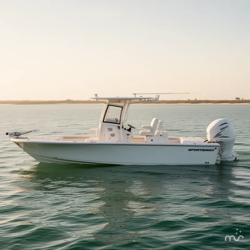 Slide: The Image of Sportsman Masters 267 Bay Boat 2021 - 0
