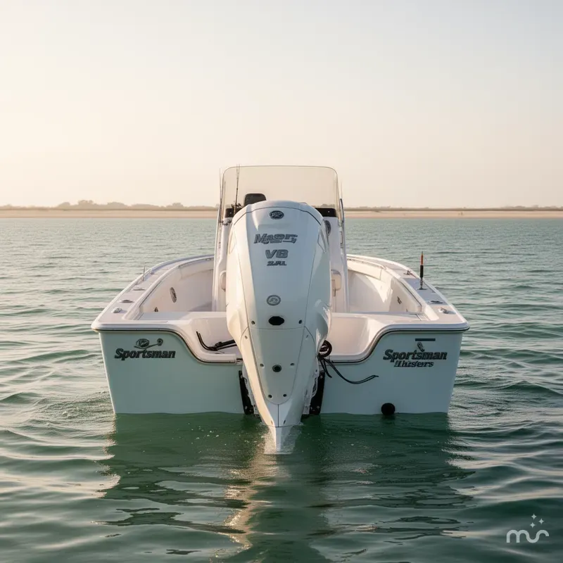 Slide: The Image of Sportsman Masters 267 Bay Boat 2021 - 1