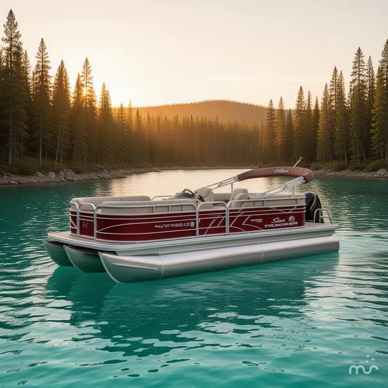 The Image of Sun Tracker Party Barge 20 DLX 2023 - 0