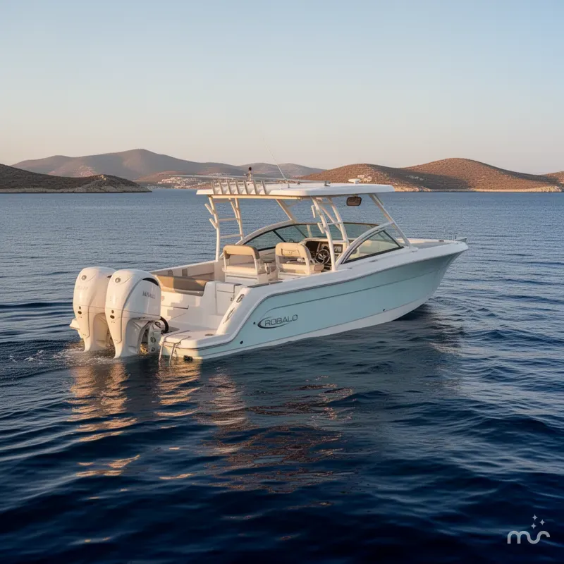 Slide: The Image of Robalo R317 Dual Console 2025 - 3