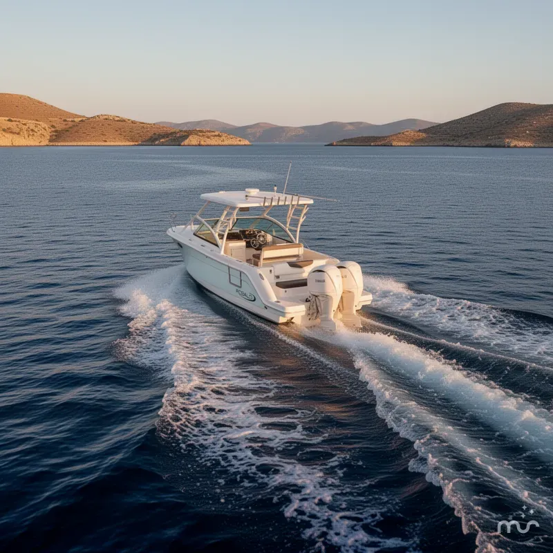 Slide: The Image of Robalo R317 Dual Console 2025 - 4
