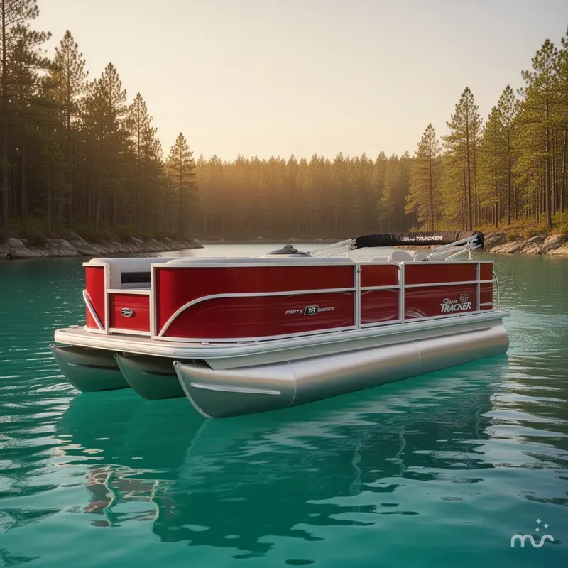 The Image of Sun Tracker Party Barge 18 DLX 2026 - 0