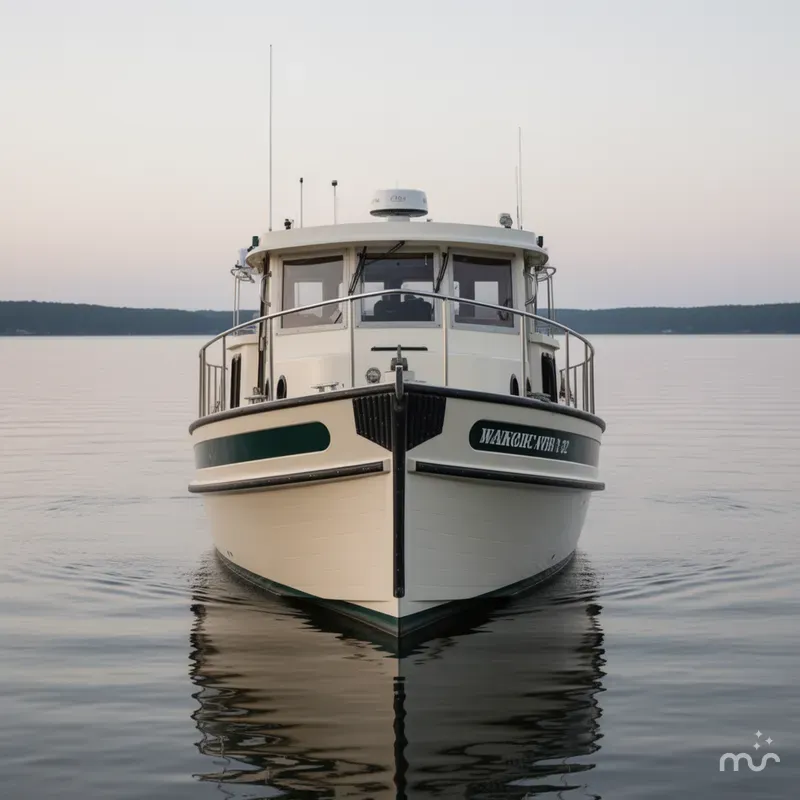 Slide: The Image of Nordic 32 with seakeeper 2001 - 2