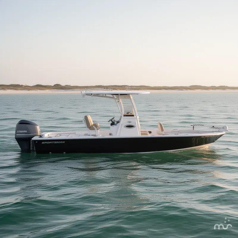 Slide: The Image of Sportsman Masters 247 Bay Boat 2019 - 2