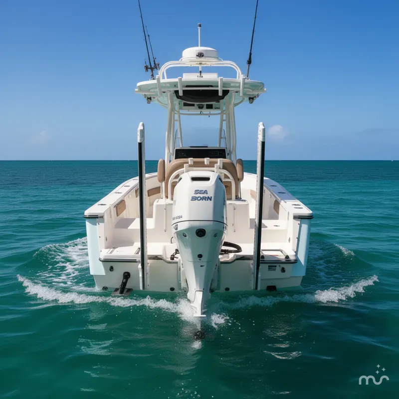 Slide: The Image of Sea Born LX24 Center Console 2024 - 3