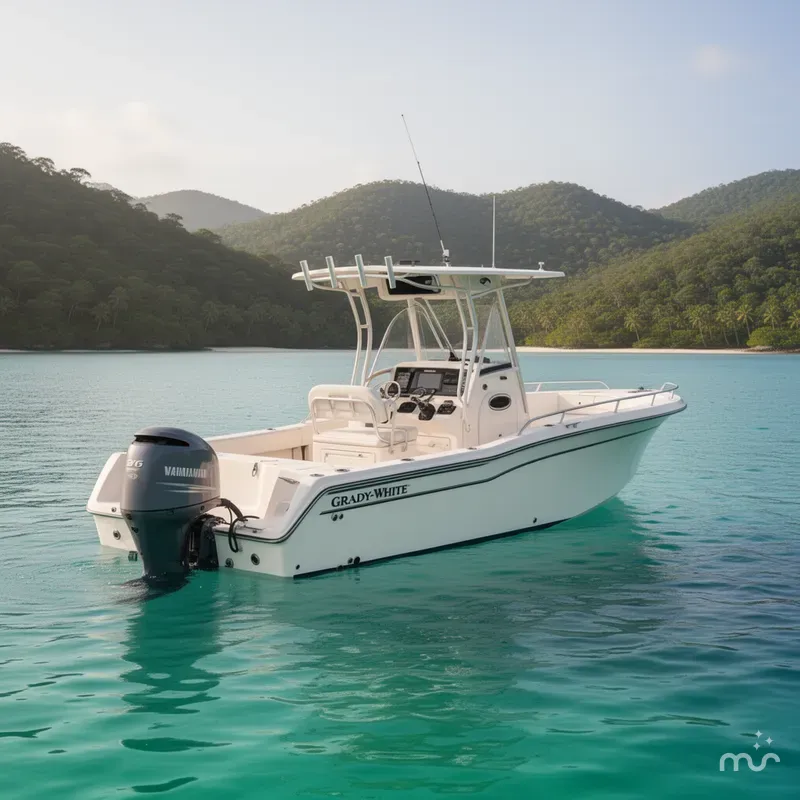 Slide: The Image of Grady-White Fisherman 216 2018 - 3
