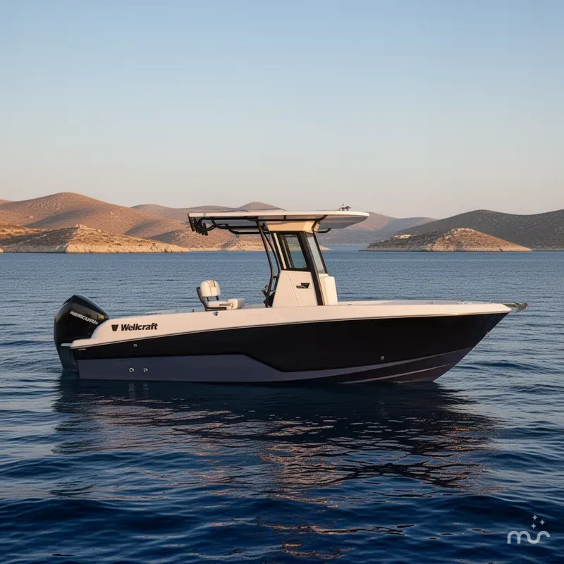 Slide: The Image of Wellcraft 223 Fisherman 2026 - 2