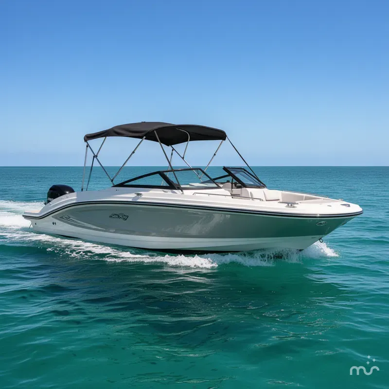 Slide: The Image of Sea Ray SPX 210 Outboard 2023 - 0