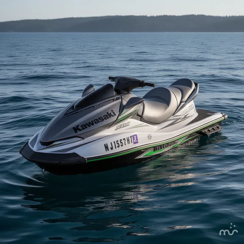 Slide: The Image of Kawasaki Jet Ski Ultra 260LX 2009 - 1