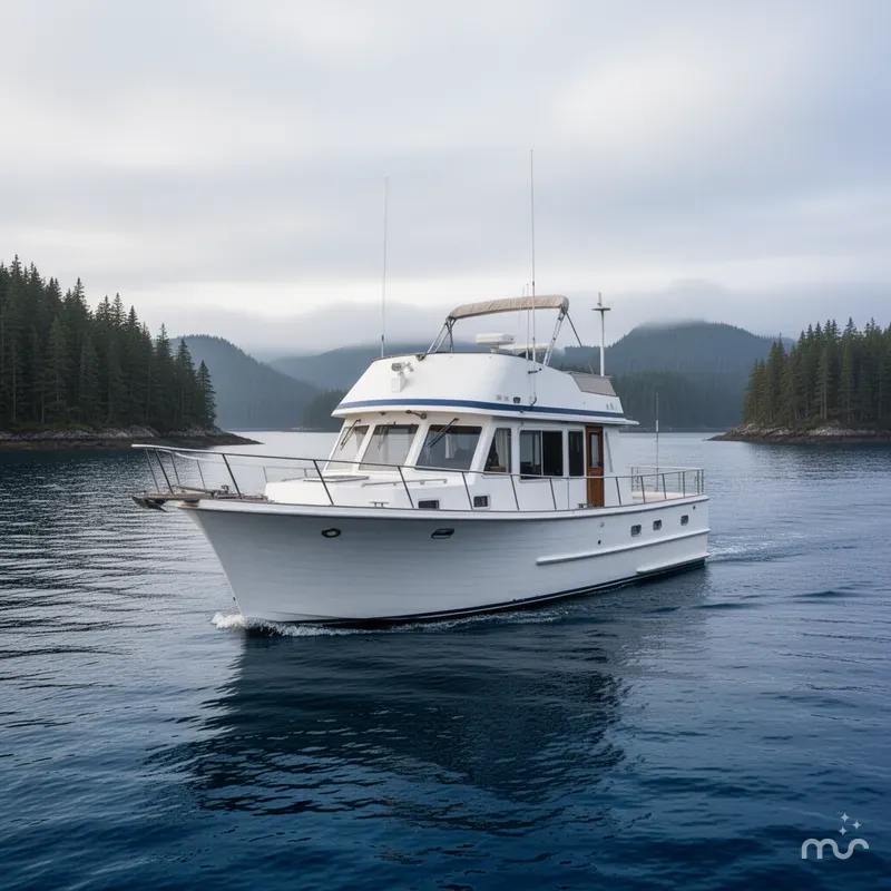 The Image of Custom Present 38 Double Cabin Trawler 1983 - 0