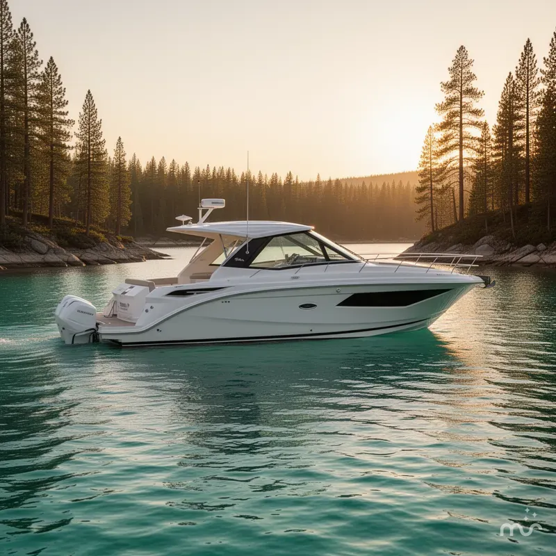 Slide: The Image of Sea Ray Sundancer 320 Outboard 2023 - 2