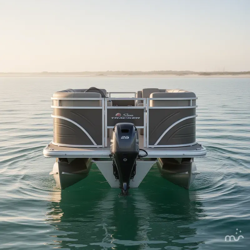 Slide: The Image of Sun Tracker Party Barge 22 Sport Fish 2024 - 2