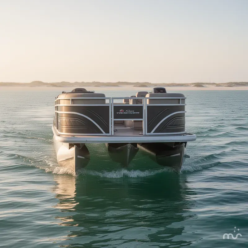 Slide: The Image of Sun Tracker Party Barge 22 Sport Fish 2024 - 3