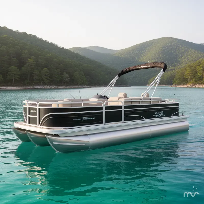 The Image of Sun Tracker Fishin' Barge 22 DLX 2026 - 0