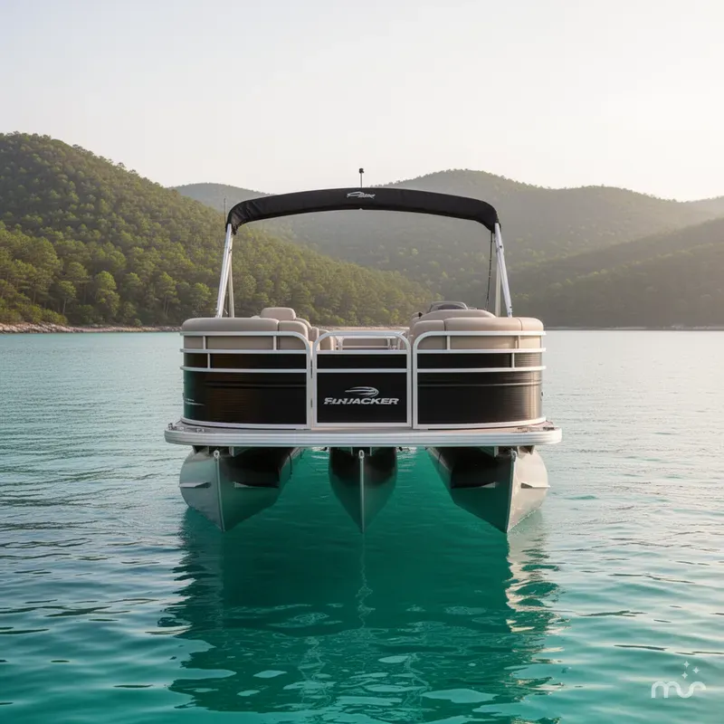 Slide: The Image of Sun Tracker Fishin' Barge 22 DLX 2026 - 1