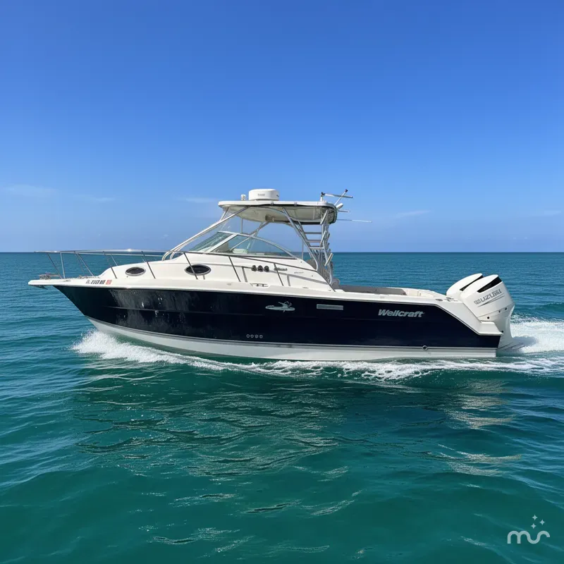 Slide: The Image of Wellcraft 290 Coastal 2004 - 2