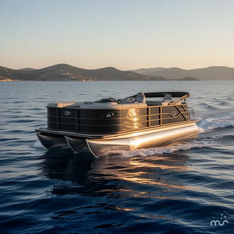 Slide: The Image of Bentley Pontoons Legacy 220 Swingback 2026 - 2