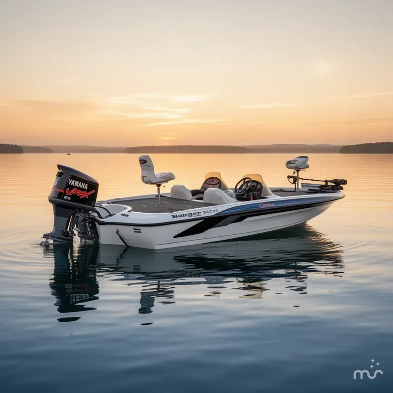 Slide: The Image of Ranger 522vx w/250HP Yamaha V-Max 2002 - 2