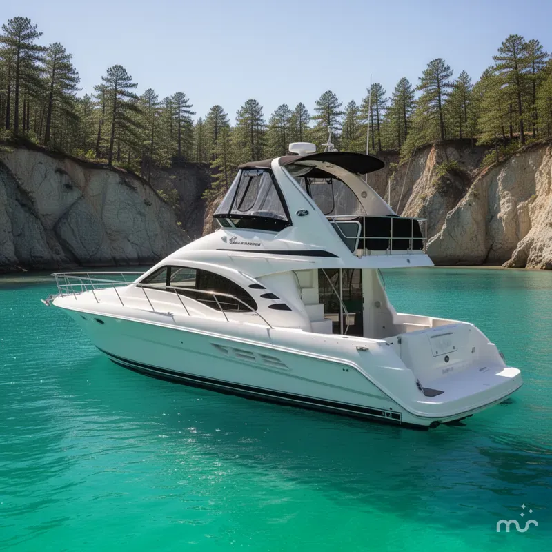 The Image of Sea Ray 420 Sedan Bridge 2004 - 0