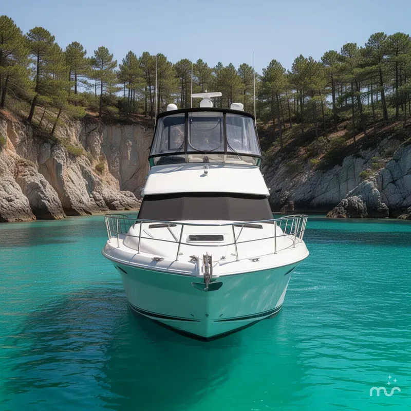 Slide: The Image of Sea Ray 420 Sedan Bridge 2004 - 1