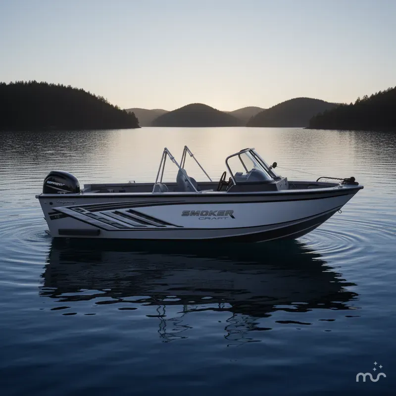 Slide: The Image of Smoker Craft Osprey 172 2025 - 2