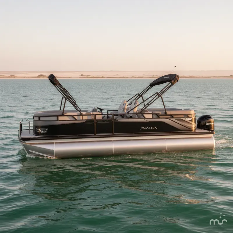 Slide: The Image of Avalon Venture 85 Quad Lounge - 23' 2025 - 0