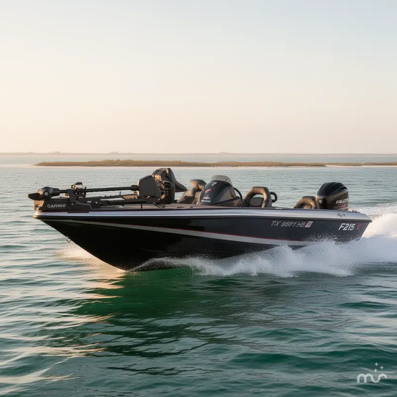 Slide: The Image of Falcon Boats F215 2019 - 4