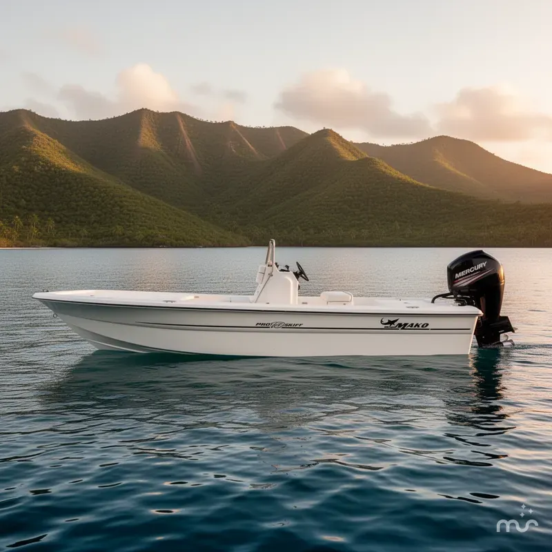 Slide: The Image of Mako Pro Skiff 19 CC 2017 - 2