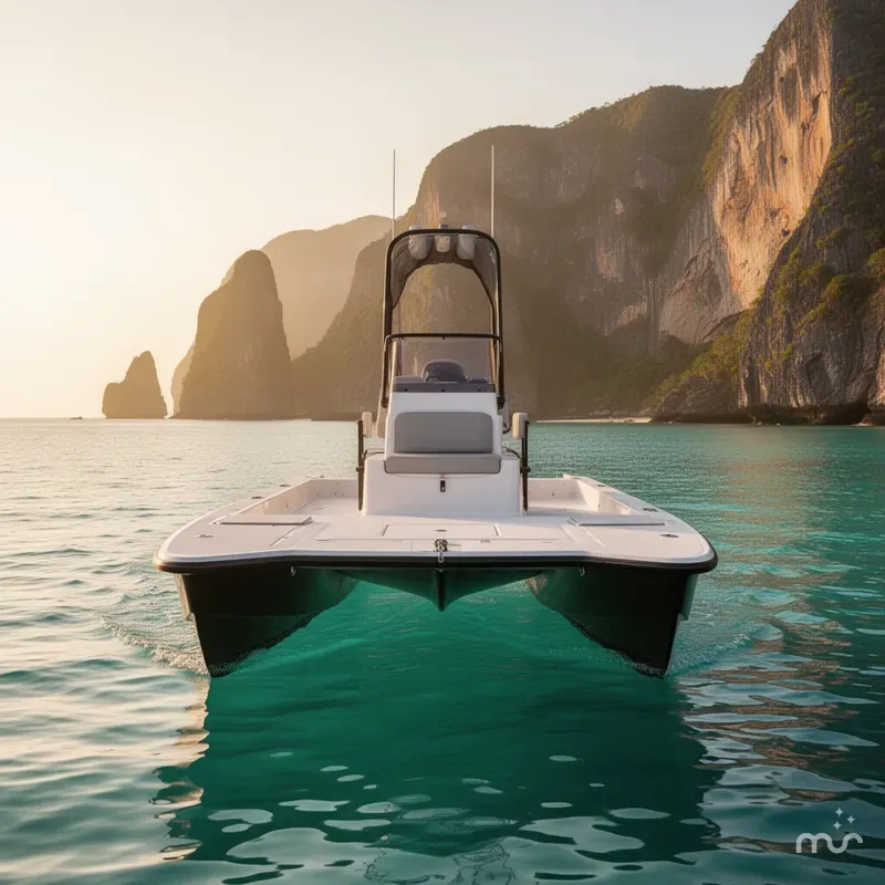 Slide: The Image of Shoalwater 21' Catamaran 2025 - 1