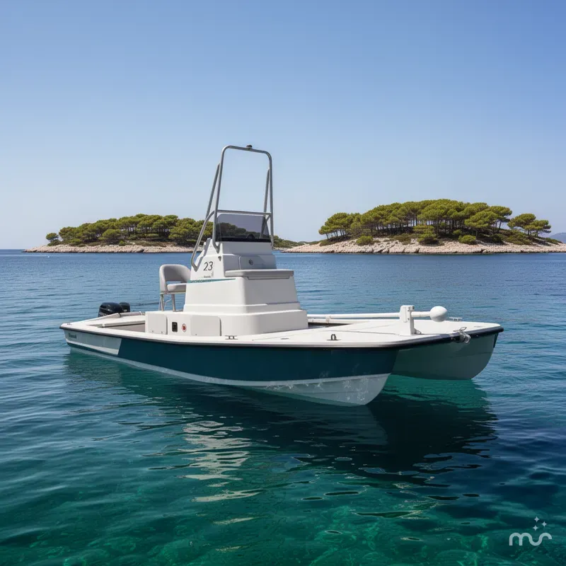 Slide: The Image of Shoalwater 23' Catamaran 2025 - 2