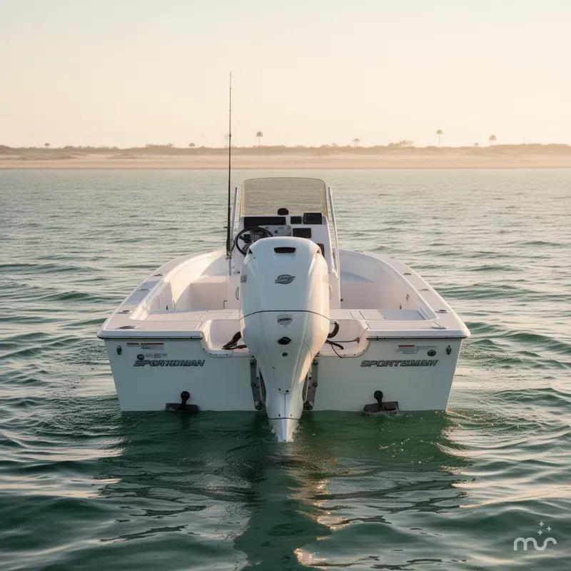 Slide: The Image of Sportsman Masters 267 Bay Boat 2021 - 1