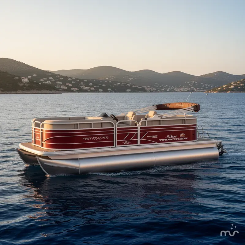 The Image of Sun Tracker Party Barge 20 DLX 2023 - 0