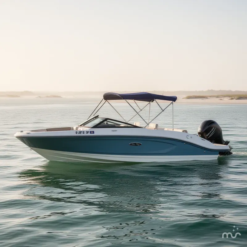 Slide: The Image of Sea Ray SPX 210 Outboard 2020 - 2