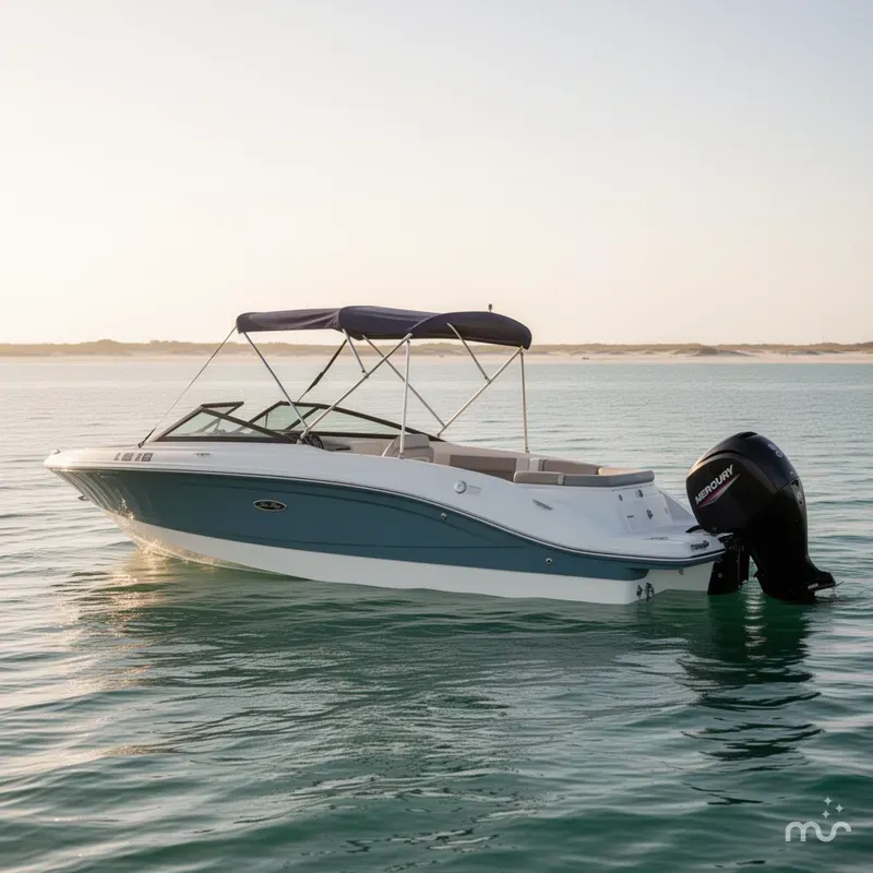 Slide: The Image of Sea Ray SPX 210 Outboard 2020 - 4
