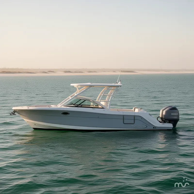Slide: The Image of Robalo R317 Dual Console 2021 - 4