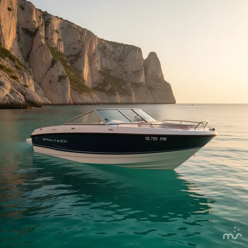 Slide: The Image of Bayliner 195 Discovery 2012 - 2