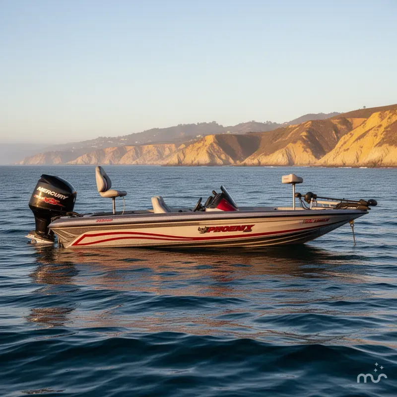 Slide: The Image of Phoenix Bass Boat 721 Pro XP DC w/ 250HP Mercury Optimax! 2018 - 4
