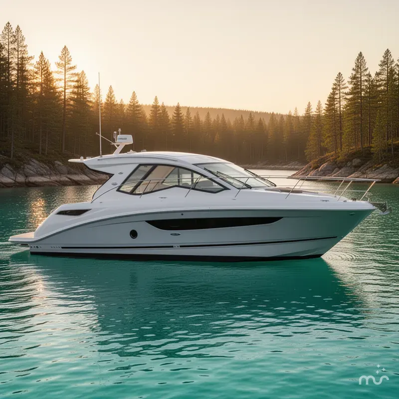 Slide: The Image of Sea Ray Sundancer 350 Coupe 2017 - 2