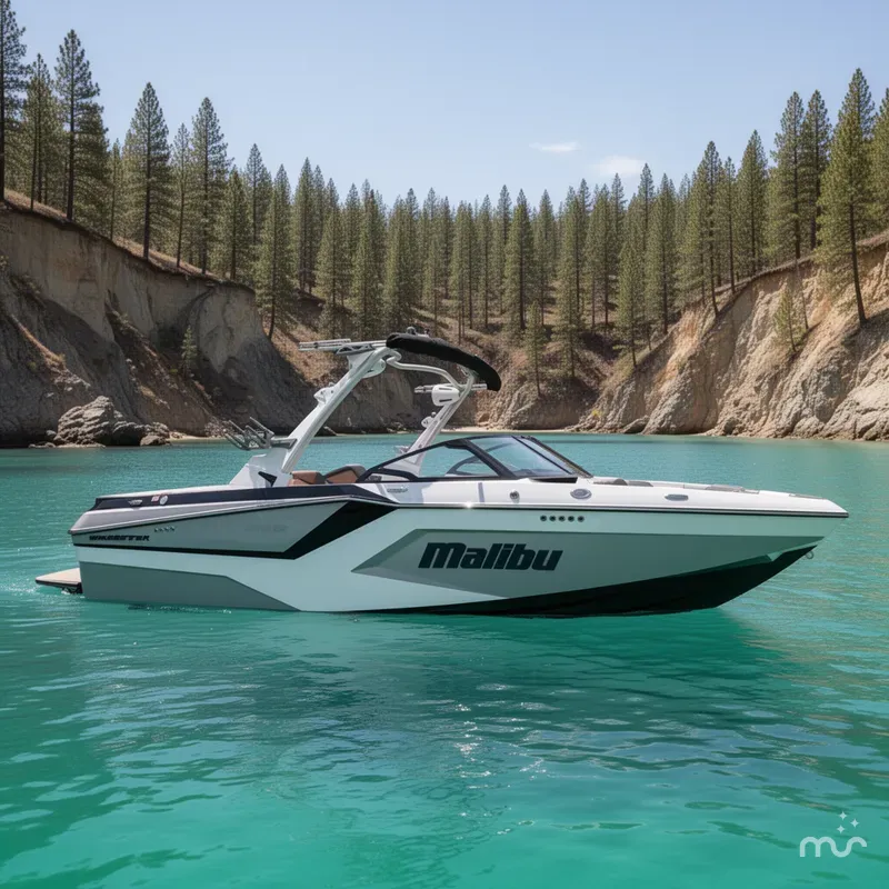 Slide: The Image of Malibu Wakesetter 22 MXZ 2025 - 2