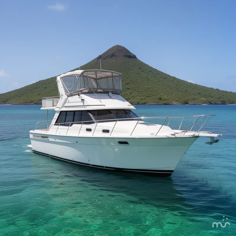 Slide: The Image of Bayliner 3288 Motoryacht 1992 - 2