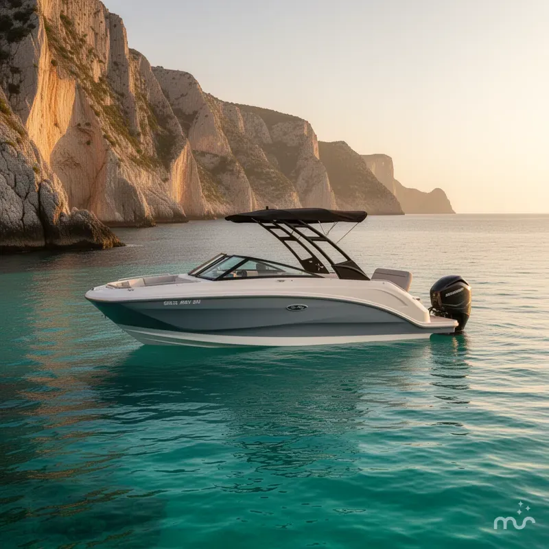 Slide: The Image of Sea Ray SDX 250 Outboard 2021 - 2