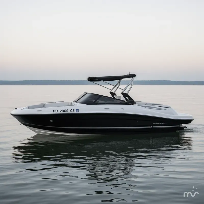 Slide: The Image of Bayliner VR5 Bowrider OB 2016 - 2