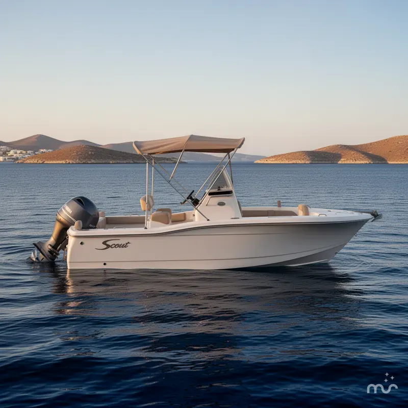 Slide: The Image of Scout 195 Sportfish 2026 - 2