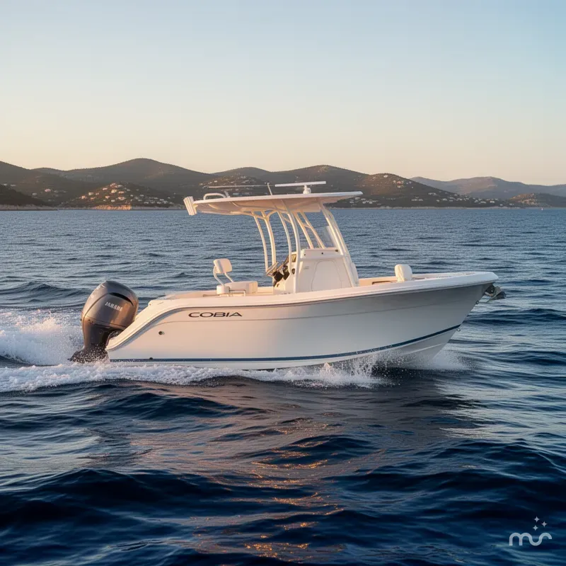 Slide: The Image of Cobia 220 Center Console 2025 - 2