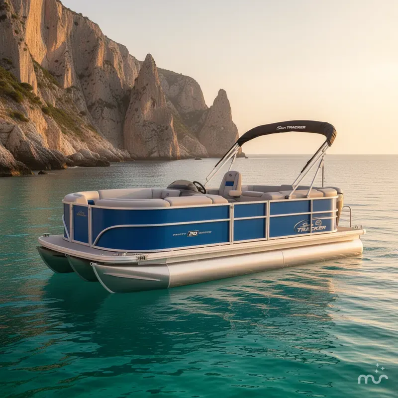 The Image of Sun Tracker Party Barge 20 DLX 2026 - 0