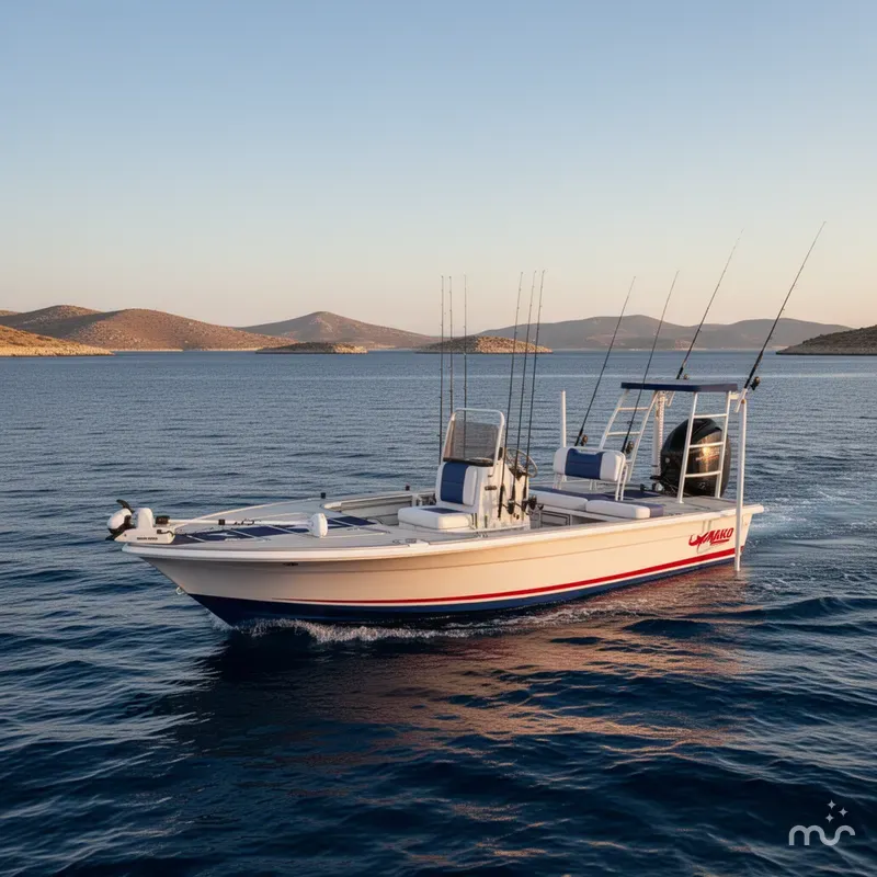 Slide: The Image of Mako 18 Pro Skiff Patriot Edition 2026 - 4