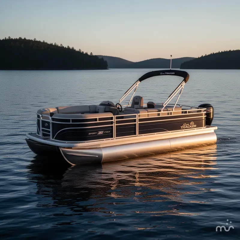 Slide: The Image of Sun Tracker SportFish 20 DLX 2026 - 2