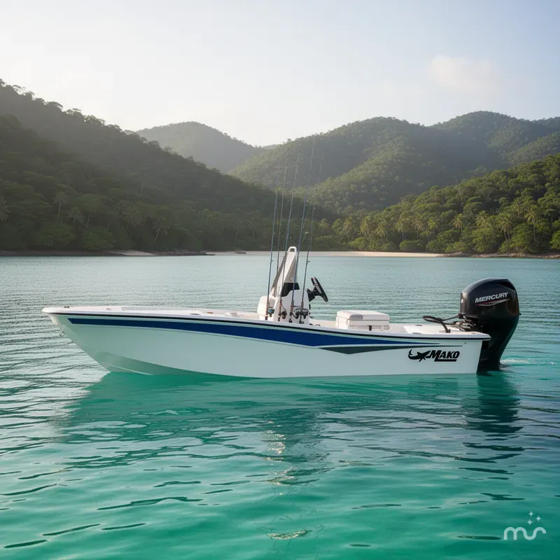 Slide: The Image of Mako Pro Skiff 15 CC 2026 - 2